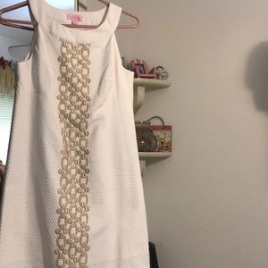 Classy Lilly Pulitzer White Dress!